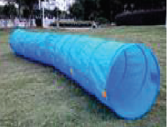 Cool Runners 4ft 4" Pitch - UV Resistant, Lightweight PVC Fun Tunnel